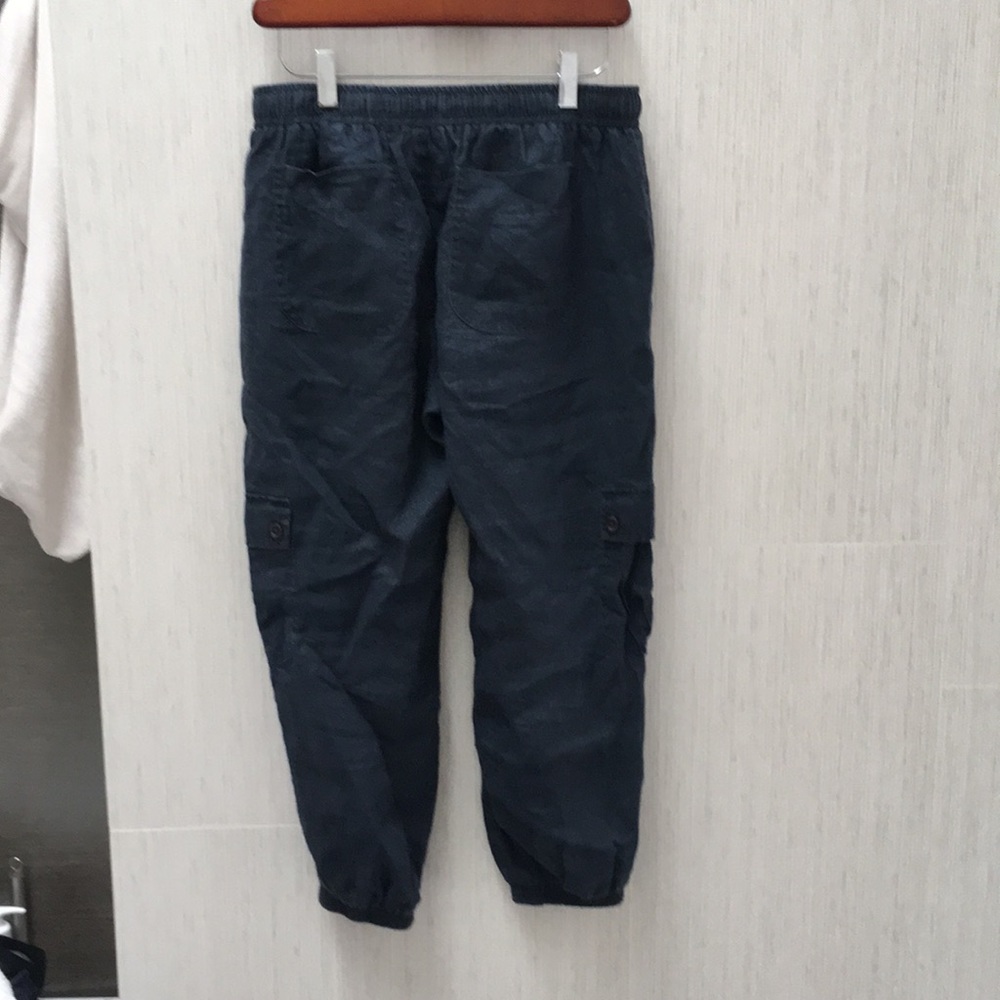 Capri Cargo pants w drawstring + elastic waistband - Picture 3 of 8